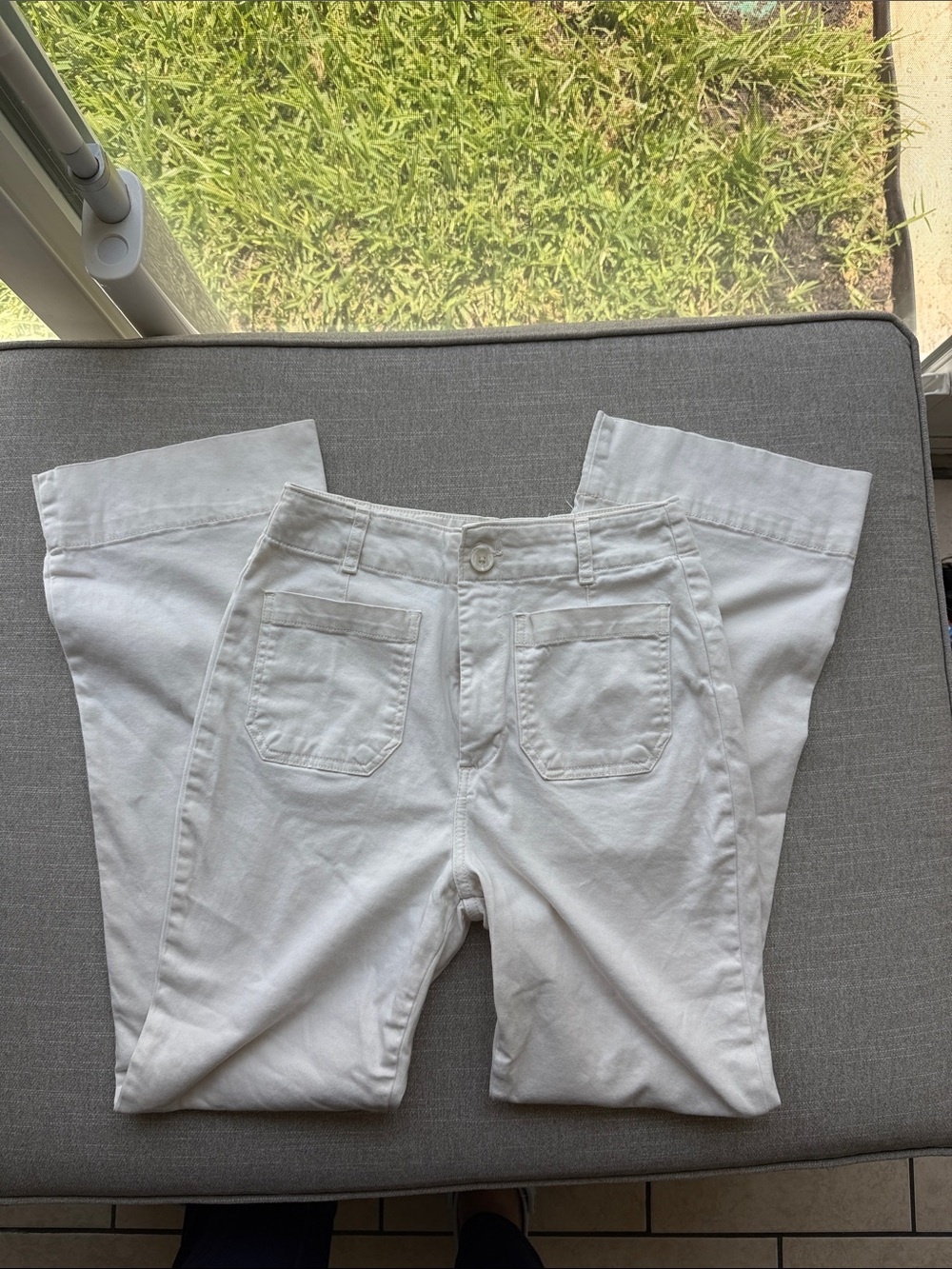 Bagatelle Off-White Denim Pants